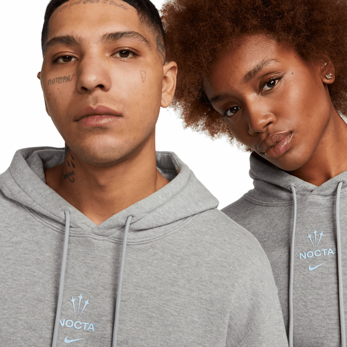 '  NOCTA Basketball Hoodie 'Grey'
