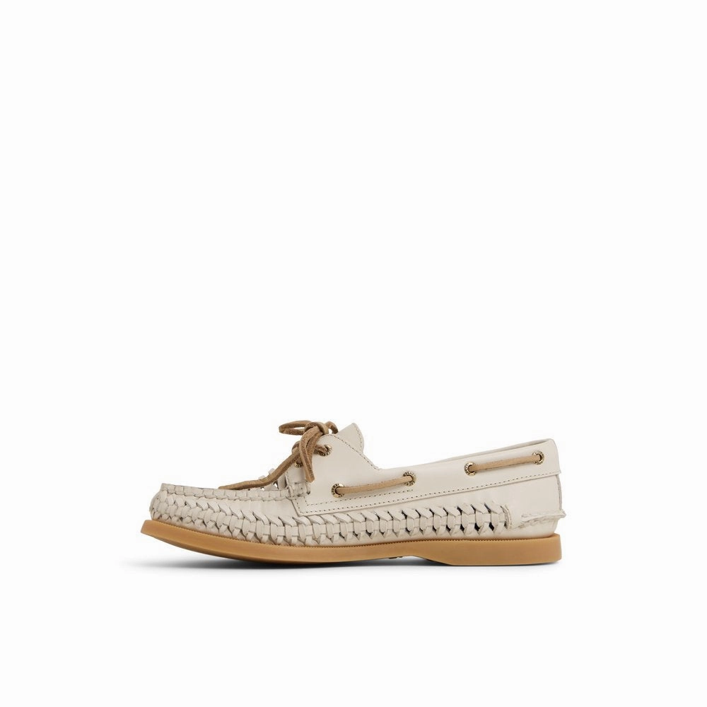 Authentic Original 2 Eye Woven Boat Shoe