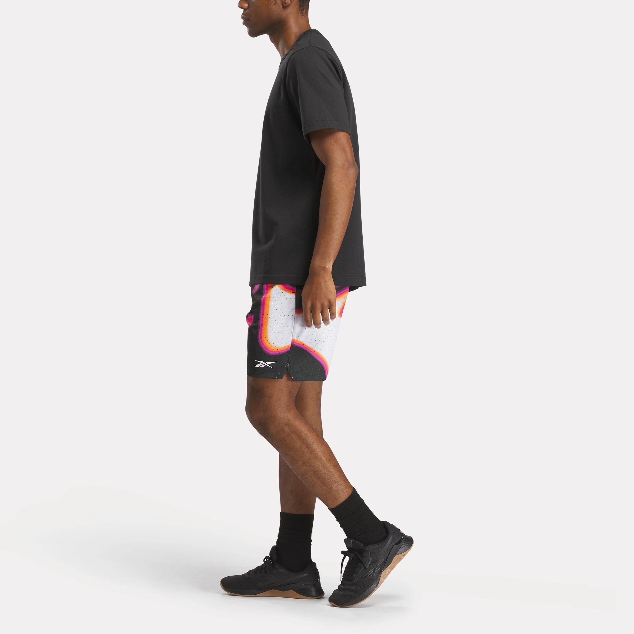 Bball Transition Short Aop Heat Wave