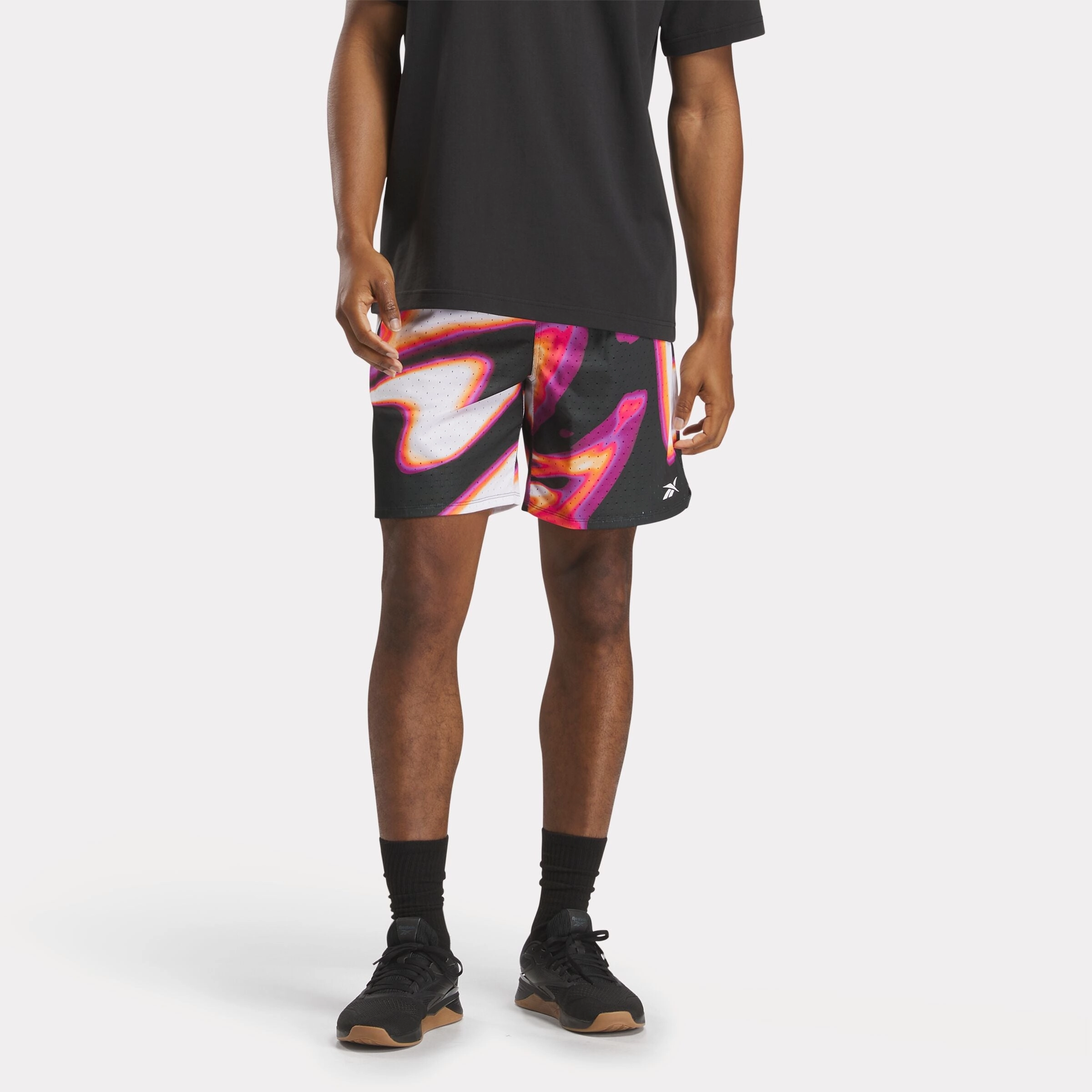 Bball Transition Short Aop Heat Wave