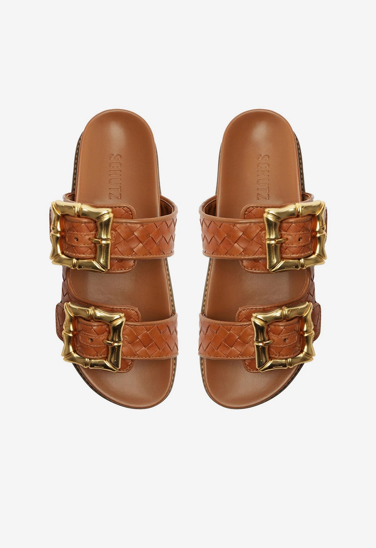 Enola Sporty Woven Leather Sandal