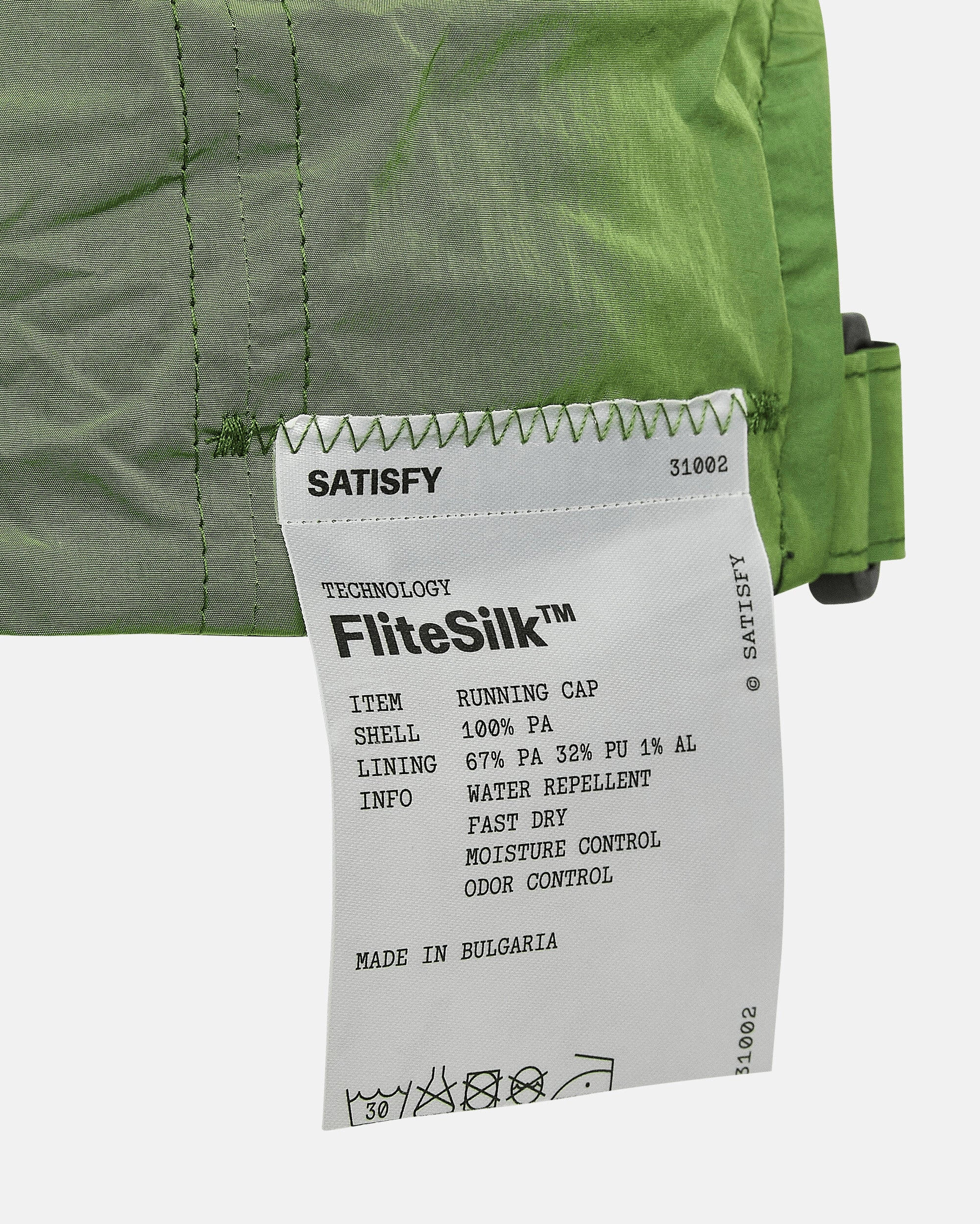 FliteSilk Running Cap Green