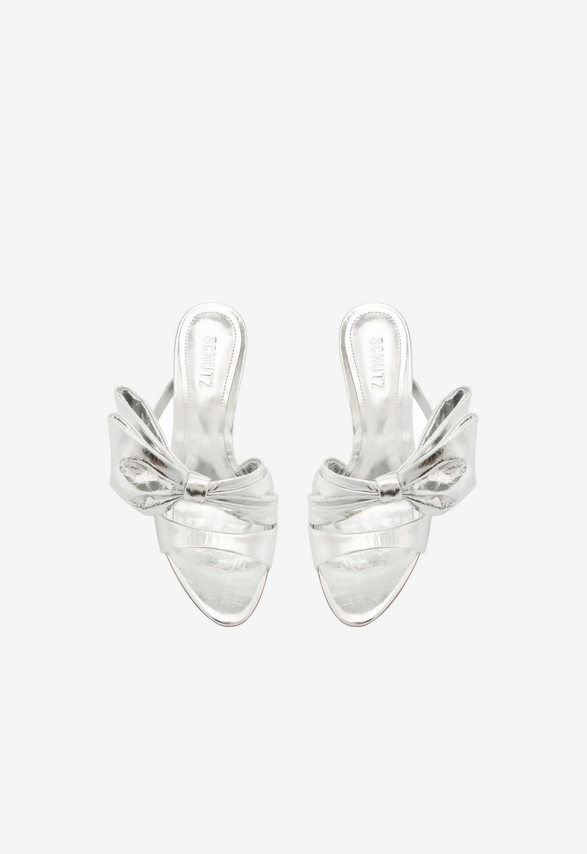 Judy High Smashed Metallic Sandal
