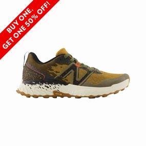 Men's Fresh Foam x Hierro v7 - Golden Hour with Dark Camo and Black (D Width)
