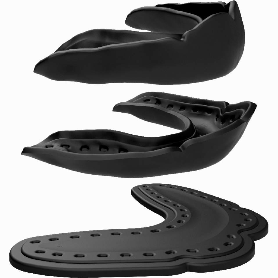 MicroFit Mouthguard - Black