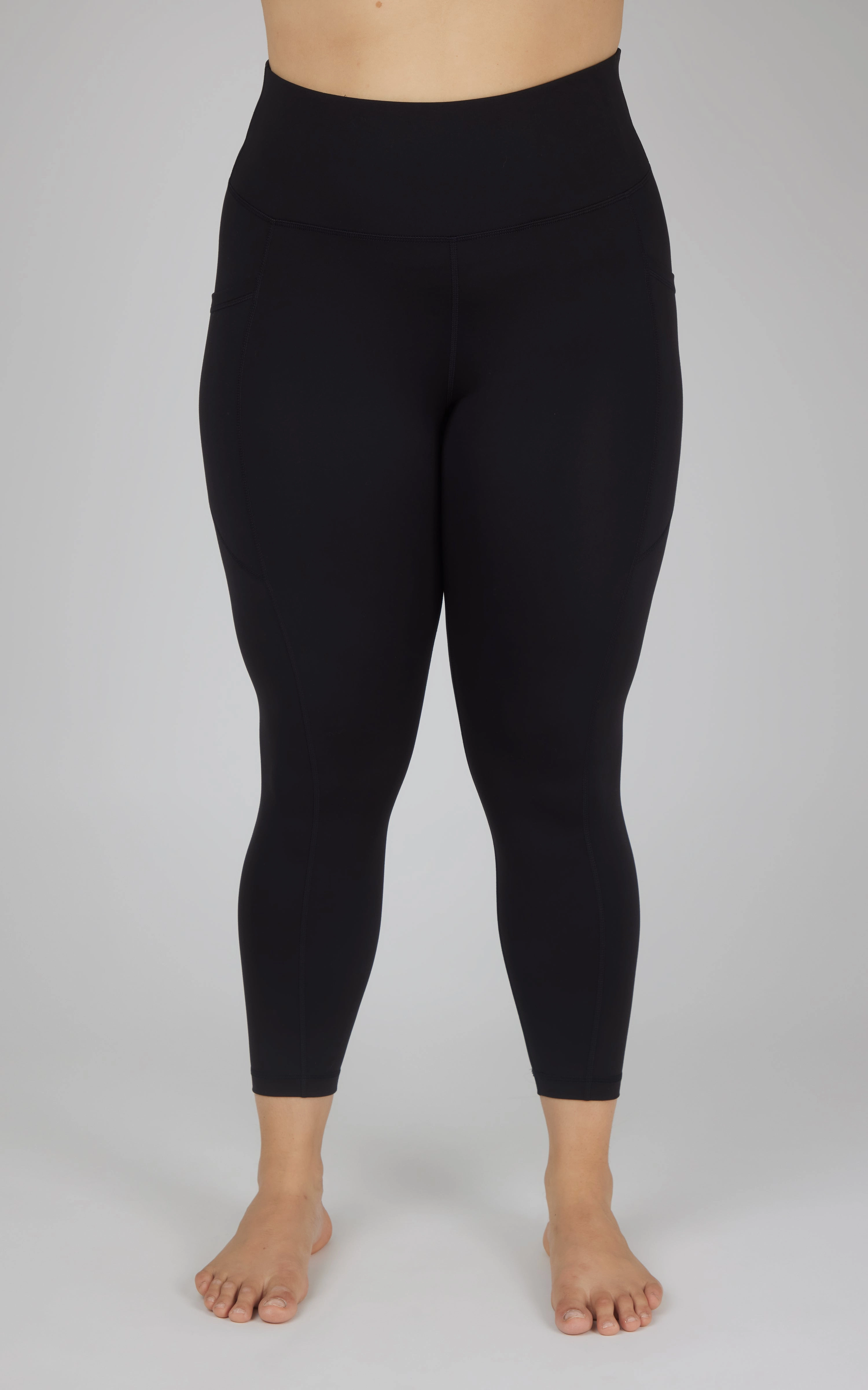 Plus Stretch Pocket Ankle Legging