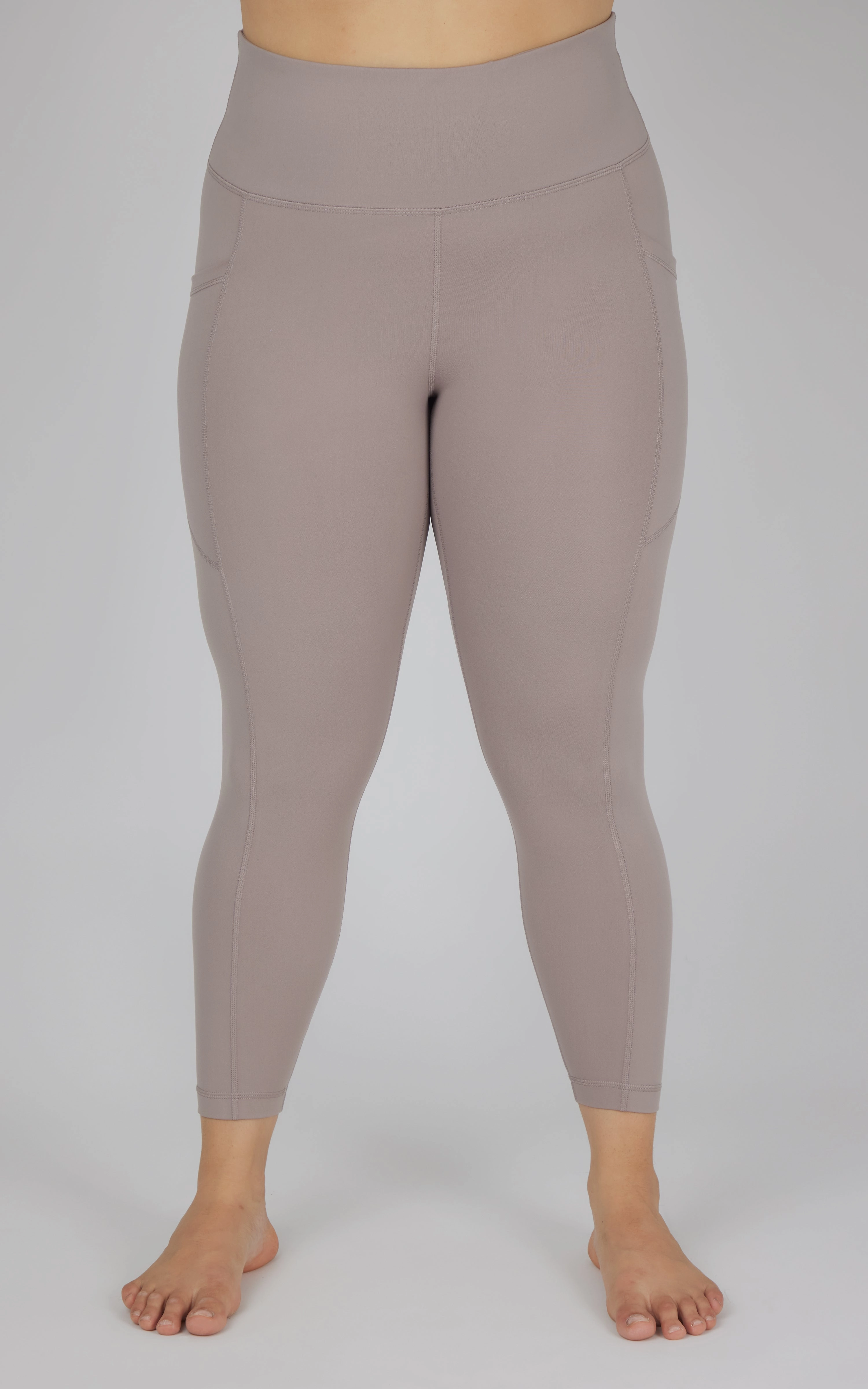 Plus Stretch Pocket Ankle Legging