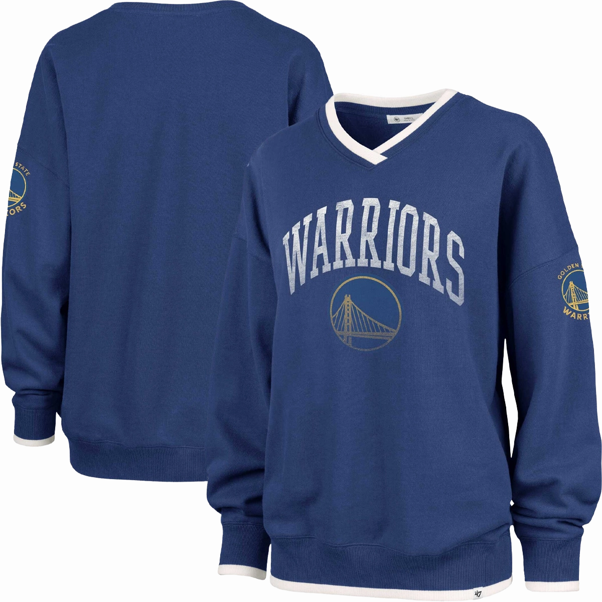 Women's Warriors Wax Pack Daze Eighties Pullover
